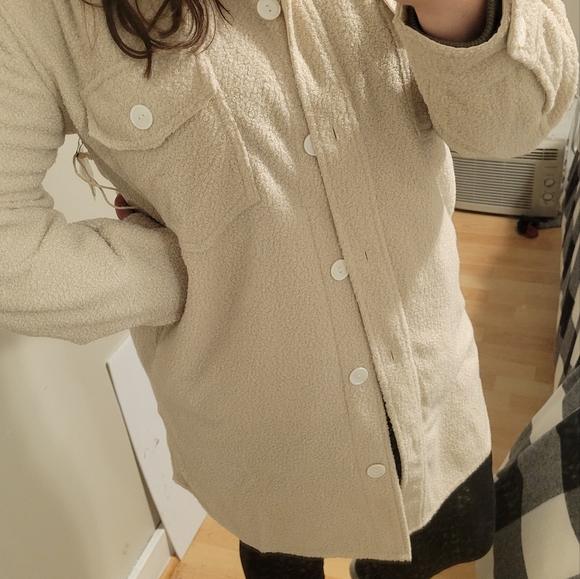 Jillian Harris X Jackson Rowe Scholar Shacket - Picture 2 of 2